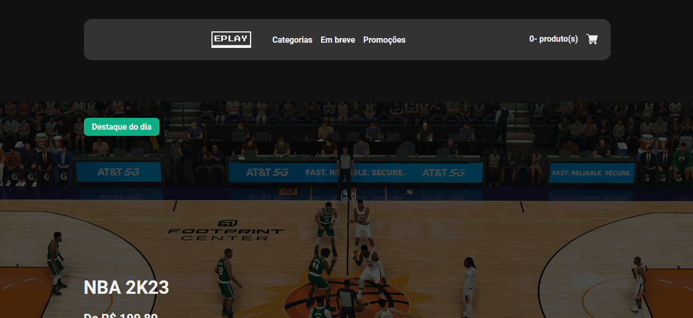 E-commerce de Games (EPLAY)