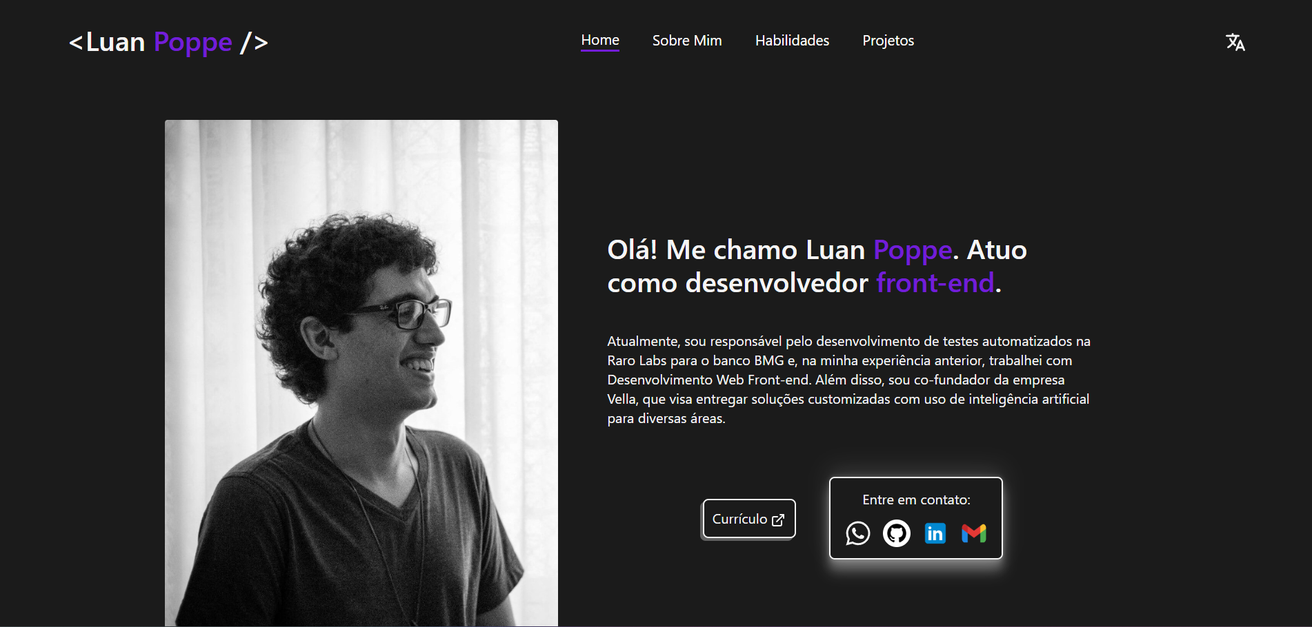 Portfólio Pessoal
